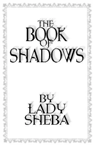 Cover of The book of shadows