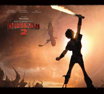 Cover of The art of How to train your dragon 2