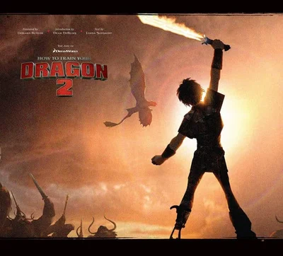 Cover of The Art of How to Train Your Dragon 2