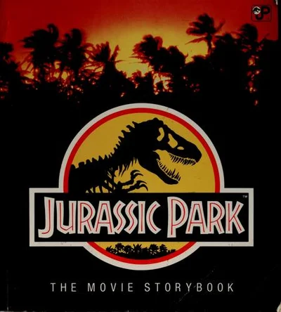 Cover of Jurassic Park: the movie storybook