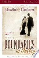 Cover of Boundaries in dating