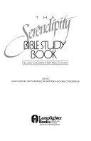 Cover of The Serendipity Bible study book