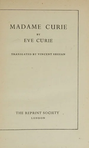 Cover of Madame Curie