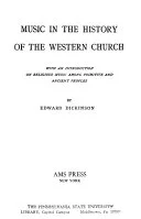 Cover of Music in the history of the western church