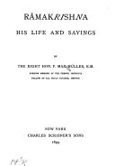 Cover of Ramakrishna, his life and sayings