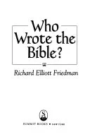 Cover of Who Wrote the Bible?