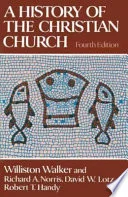 Cover of A history of the Christian church