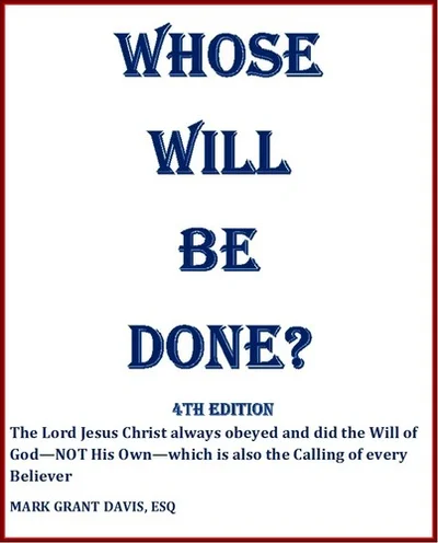 Cover of Whose Will Be Done? (Outdated 1st Edition) - See 4th Edition
