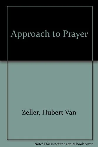 Cover of Approach to prayer
