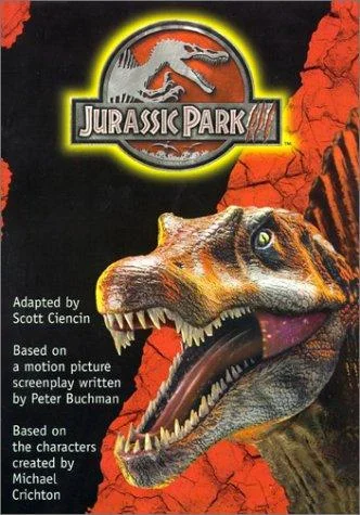 Cover of Jurassic Park III: junior novelization