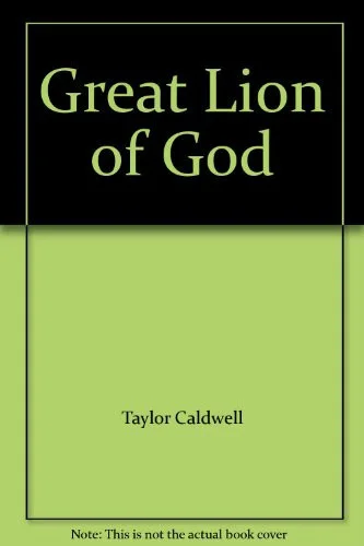 Cover of Great lion of God