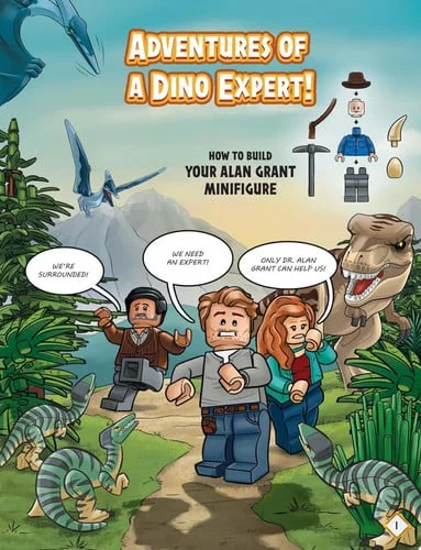 Cover of LEGO Jurassic World: Adventures of a Dino Expert!