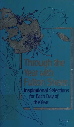 Cover of Through the year with Fulton Sheen