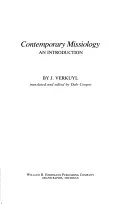 Cover of Contemporary missiology