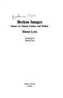 Cover of Broken images