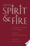 Cover of Origen, Spirit and Fire