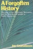 Cover of A forgotten history