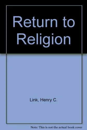 Cover of The return to religion