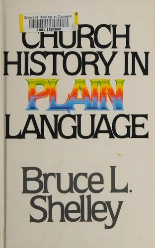 Cover of Church history in plain language