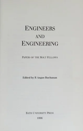 Cover of Engineers and engineering