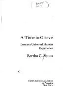 Cover of A time to grieve