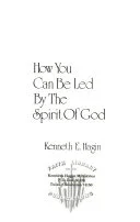 Cover of How You Can Be Led by the Spirit of God