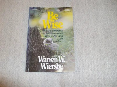 Cover of Be wise
