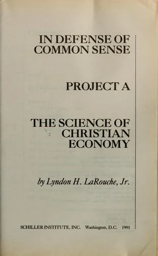 Cover of The Science of Christian Economy