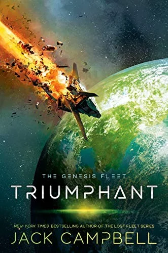 Cover of Triumphant (The Genesis Fleet, #3)