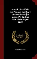 Cover of A book of strife in the form of the diary of an old soul