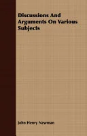 Cover of Discussions and arguments on various subjects
