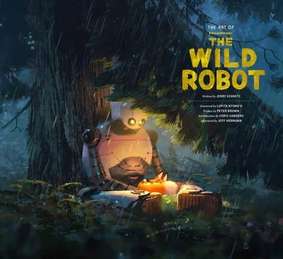 Cover of The art of Dreamworks The wild robot