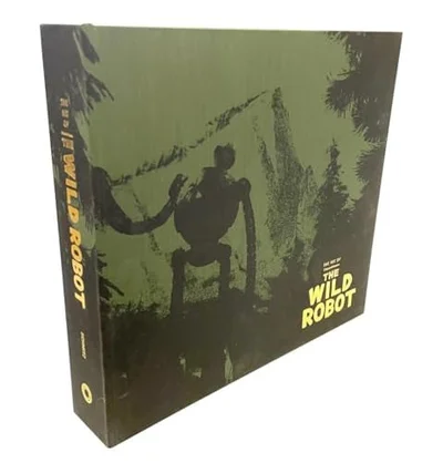 Cover of The art of Dreamworks The wild robot