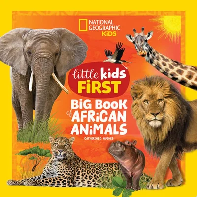Cover of Little kids first big book of African animals