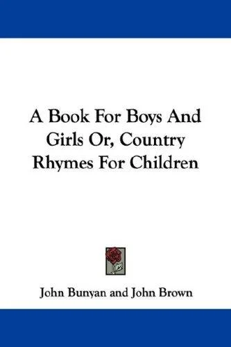 Cover of Book for boys and girls