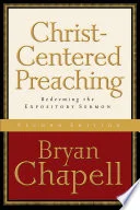 Cover of Christ-centered preaching