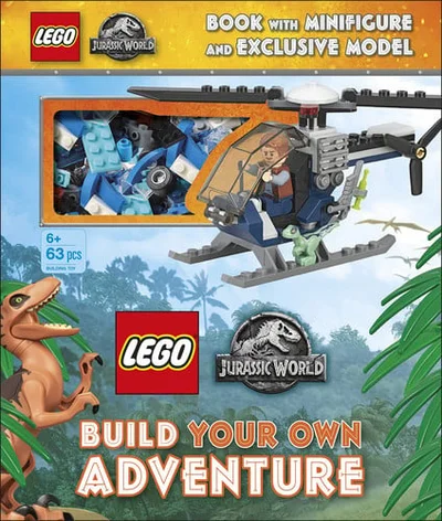 Cover of Lego Jurassic World Build Your Own Adventure With Minifigure and Exclusive Model