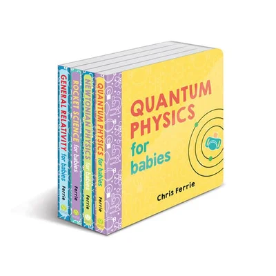 Cover of Baby University Board Book Set: A Science for Toddlers (Gifts for Kids) (Baby University Board Book Sets)