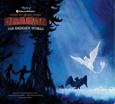 Cover of The Art of How to Train Your Dragon: The Hidden World