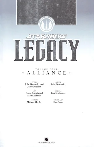 Cover of Star Wars: Legacy, Volume 4: Alliance