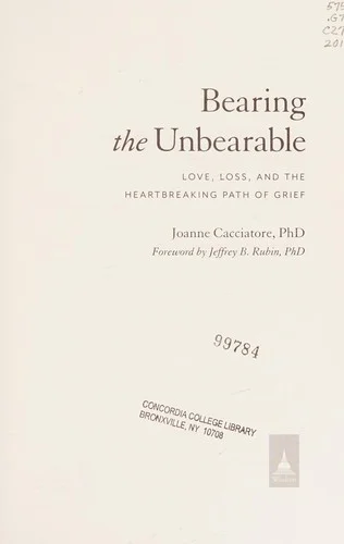 Cover of Bearing the unbearable