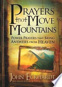 Cover of Prayers that move mountains