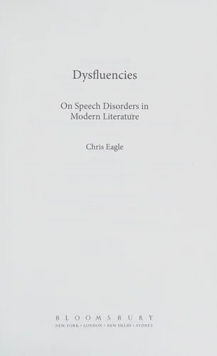 Cover of Dysfluencies
