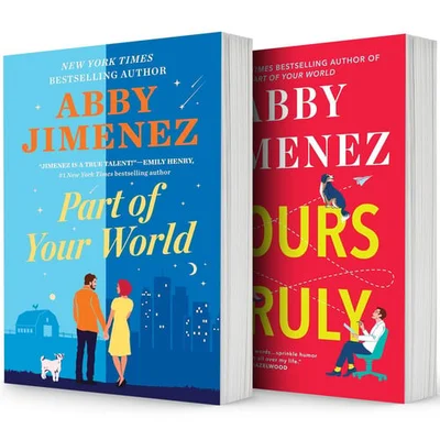 Cover of Part of Your World Series, Collection Set of 2 Books. Part of Your World and Yours Truly by Abby Jimenez