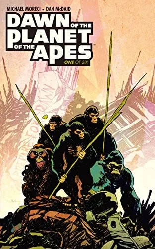 Cover of Dawn of the Planet of the Apes #1 (Dawn of the Planet of the Apes: 1)