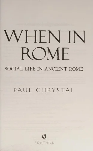 Cover of When in Rome