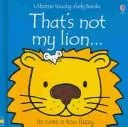 Cover of That's Not My Lion