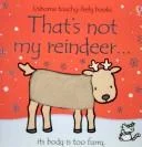 Cover of That's Not My Reindeer