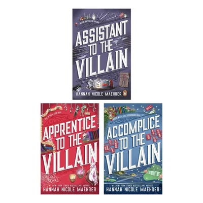 Cover of Assistant and the Villain Series 3 Books Collection Set: Assistant to the Villain, Apprentice to the Villain and Accomplice to the Villain (Assistant ... series) book set by Hannah Nicole Maehrer)