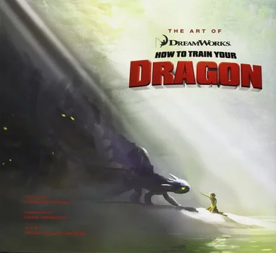 Cover of The art of How to train your dragon